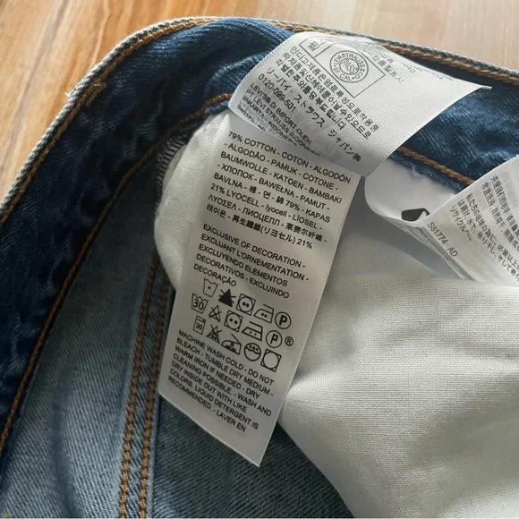 Levi's High Rise Women Jeans - Blue - Picture 9 of 10